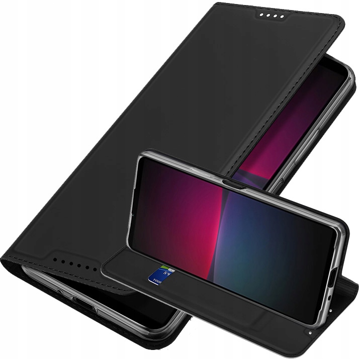 Flipové puzdro Dux Ducis pre Sony Xperia 10 V Dux Ducis Skin Pro čierne